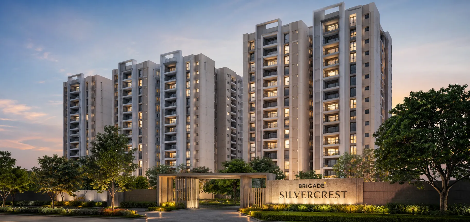 Brigade Silvercrest Night View Brigade Silvercrest Night View